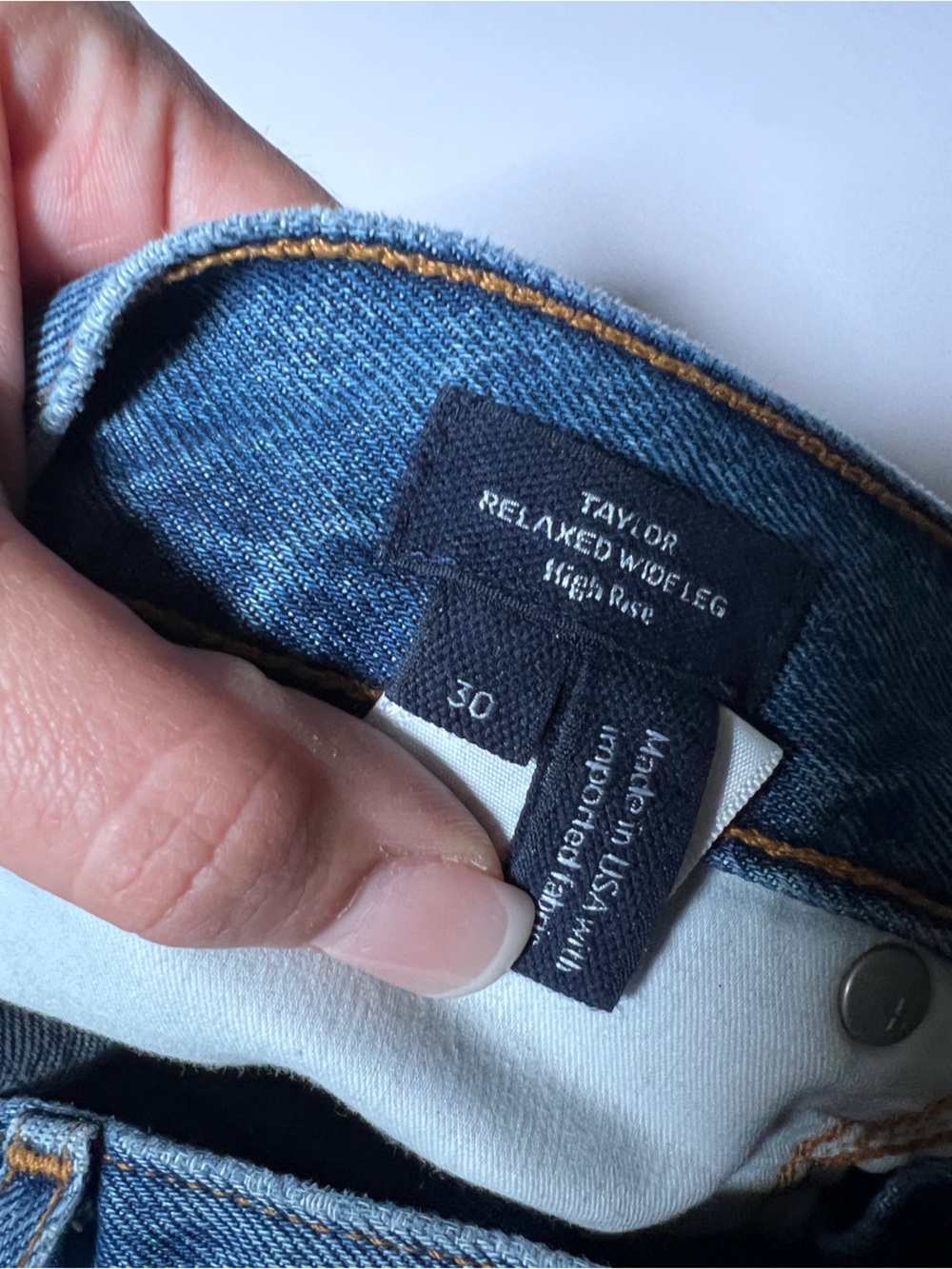 Veronica Beard Taylor High Rise Relaxed Wide Leg Jeans in Rebel Stone 30 - Picture 7 of 9